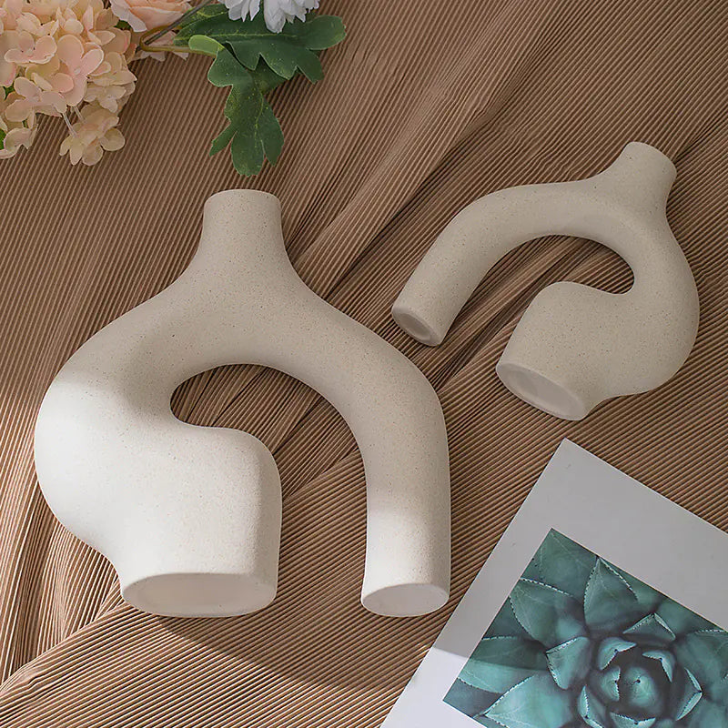Nordische Keramikvase – Minimalistisch. Elegant. Zeitlos