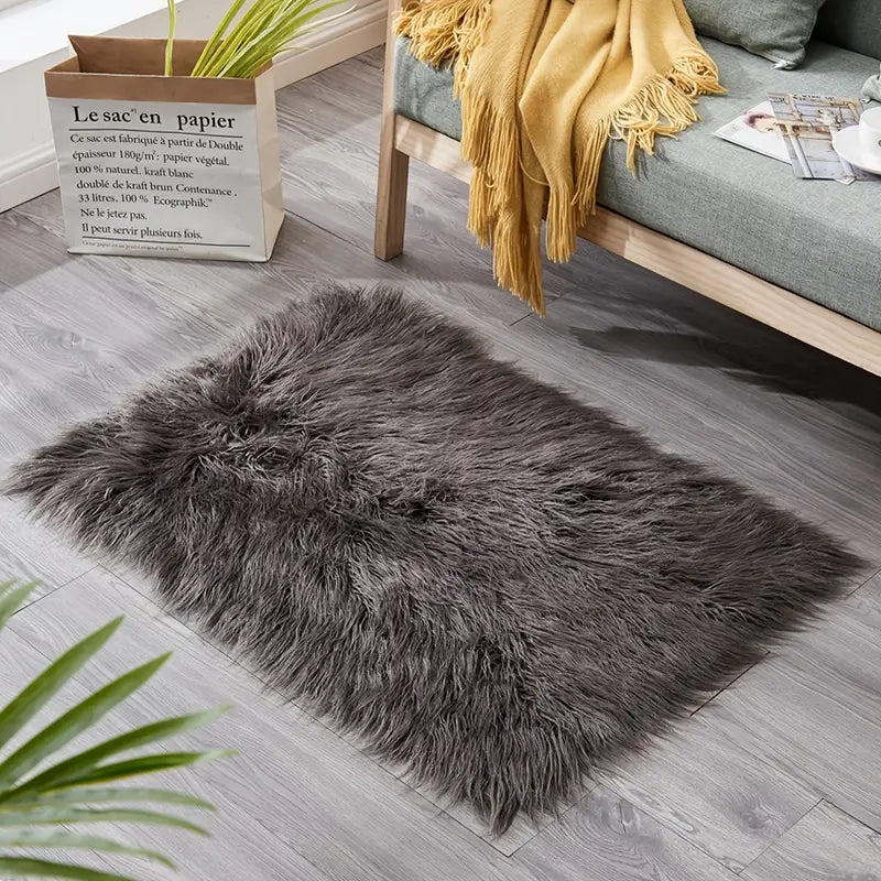 Flauschiger Teppich für einen Hauch Luxus