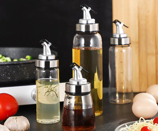 Ölflasche im minimalistischen Stil