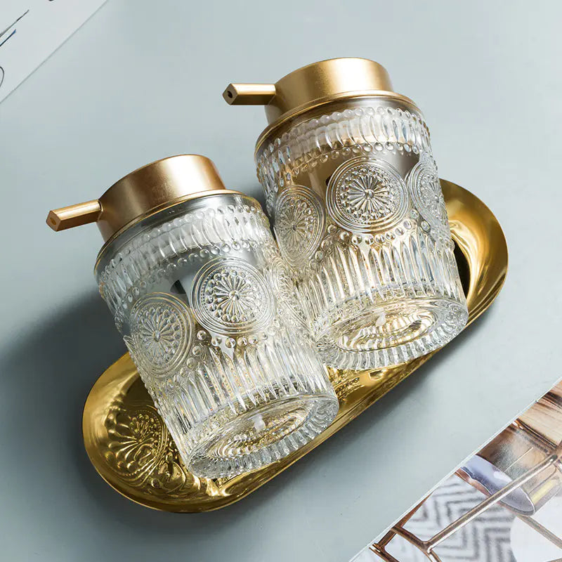 Luxuriöse Glas-Lotionflasche – Stil trifft Funktion