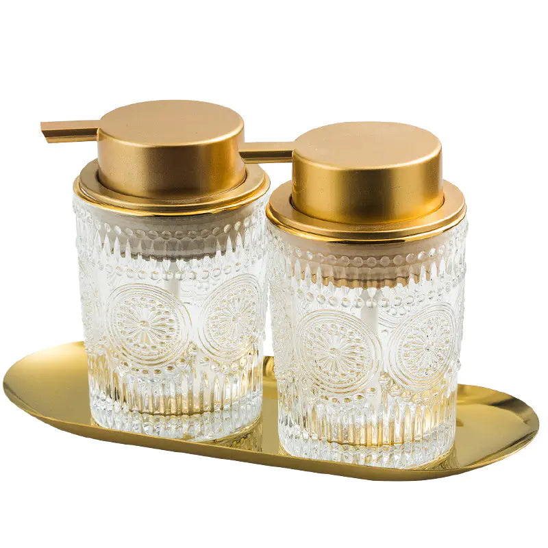 Luxuriöse Glas-Lotionflasche – Stil trifft Funktion