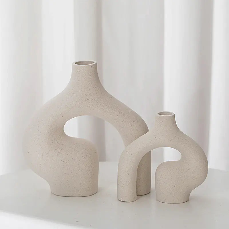 Nordische Keramikvase – Minimalistisch. Elegant. Zeitlos