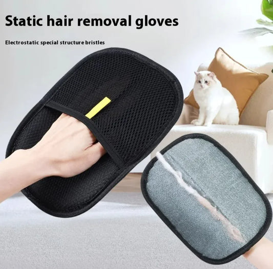 Fellheld® – Elektrostatische Pflegehandschuhe für Haustiere