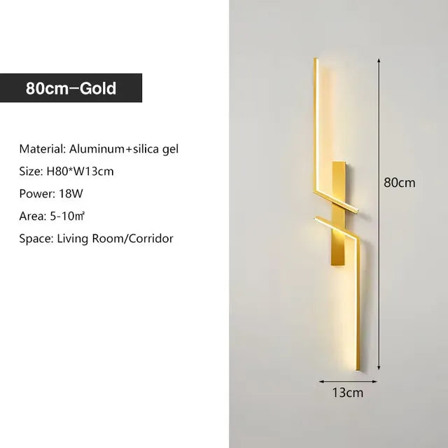 Modernen, minimalistischen Wandleuchte