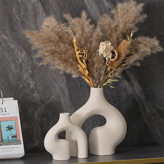 Nordische Keramikvase – Minimalistisch. Elegant. Zeitlos