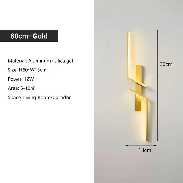 Modernen, minimalistischen Wandleuchte