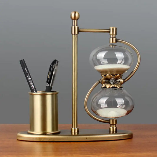 LuxChrono – Die Sanduhr für stilvolle Schreibplätze